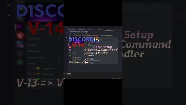 Get Started With Discord JS V-14 | #discord #bot #latest #javascript #djs14