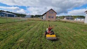 Как можно разработать целину!Мотоблоком МТЗ-вейма 13 сил Фрезой.