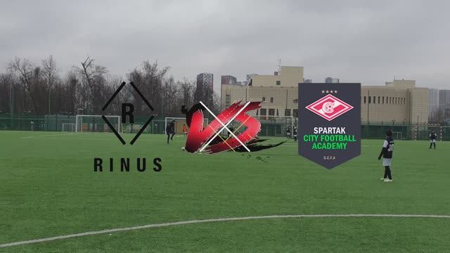 FC Rinus (U10) - Spartak City Football Academy (U10). Чемпионат Moscow children's league. 1-й тур.