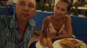 Ужин в ресторане АЛЯКАРД. Кушаем морепродукты.