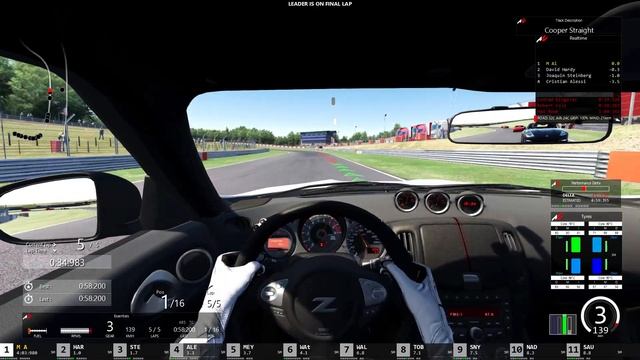 Nissan 370z NISMO - Brands Hatch (Indy) | Assetto Corsa смотреть онлайн