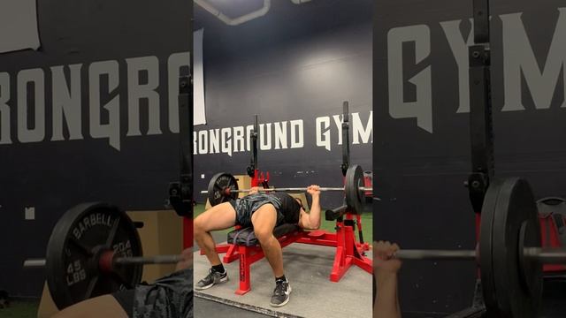 235lbs x 10 x 5 Bench Press (Set 9)