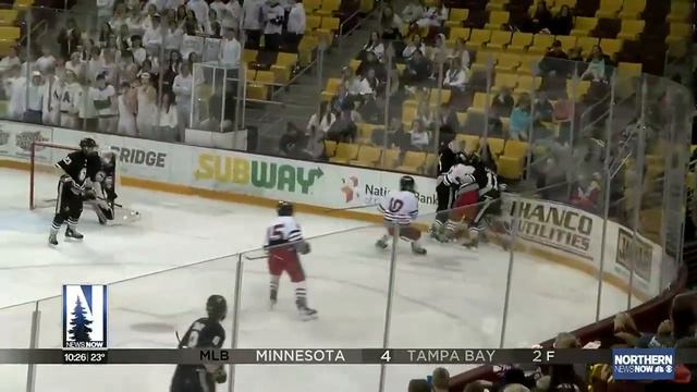 Andover uses five-goal second period and beats Duluth East 7-2 in Section 7AA Championship смотреть онлайн