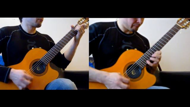 Yngwie Malmsteen's I Am A Viking cover, Epiphone Chet Atkins CEC смотреть онлайн