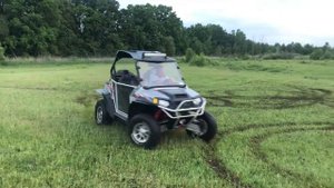 POLARIS RZR 800 S - хороший аппарат, дрифт весной