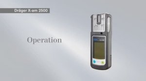 Drager X-am 2500 - Operation