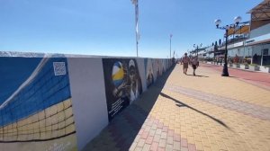 Адлер сегодня. Гуляем по Имеретинской набережной. #сочи #адлер #имеретинка