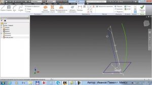 Создание сдвига, оболочки autodesk inventor