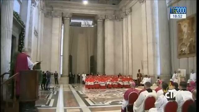 Papa Francesco consegna la Bolla di indizione del Giubileo Straordinario della Misericordia смотреть онлайн