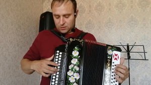 подмосковные вечера на гармони со словами, пробное исполнение!!!