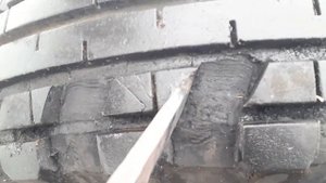 Нарезка OFF ROAD протектора - легко! Резина Я-324А.