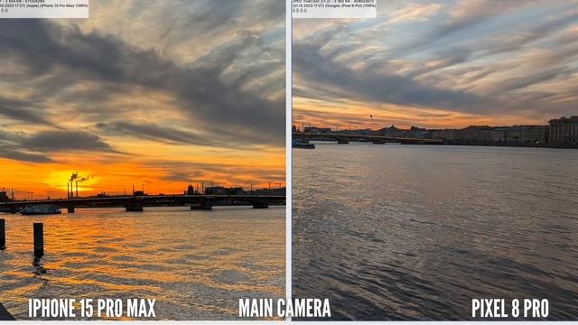 PIXEL 8 PRO vs IPHONE 15 PRO MAX. Большое сравнение камер. Часть 1. Фото