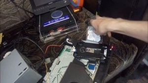 PS3 Super Slim + Power Supply PC ATX How to connect как подключить блок от компа к пс3