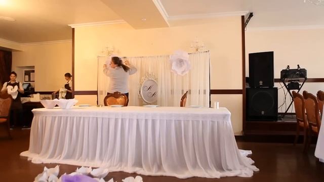 Оформление свадьбы. Рабочие моменты. смотреть онлайн