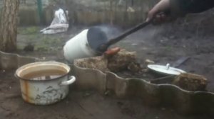 Закалка ножа из напильника вода - масло ( белевский нож, куябрик )
