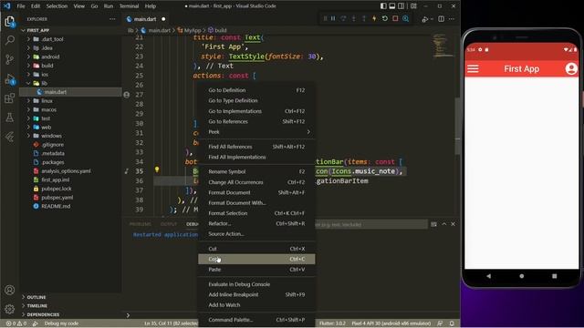 Flutter Bottom Navigation Bar | Learn Flutter for Beginners