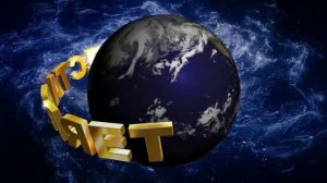 Футаж: Начало фильма с 3D титрами ПРЕДСТАВЛЯЕТ.