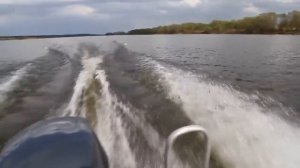 Алюминиевая моторная лодка катер Wyatboat 430 DCM Вятбот с мотором Yamaha 40 XWS