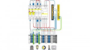 Щит освещения в модульном исполнении
