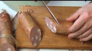 Русская колбаса. Рецепт.