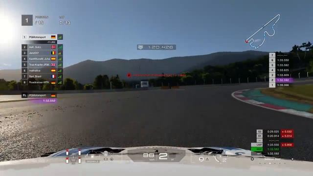 Gran Turismo™SPORT Daily Race 600 Fuji Honda NSX Concept-GT GT500 Onboard смотреть онлайн