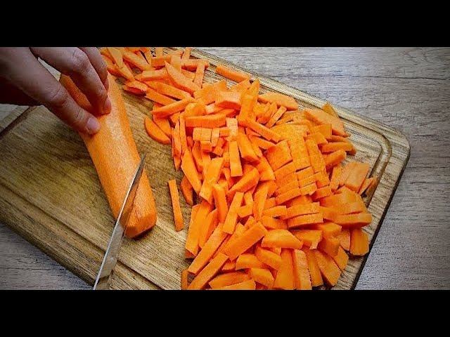 Вкуснейший гарнир из ОБЫЧНОЙ МОРКОВИ! Стоит попробовать и уже НЕ сможешь остановится