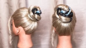 ИДЕАЛЬНЫЙ ВЫСОКИЙ ПУЧОК С ПЛАТКОМ ЗА 2 МИНУТЫ \ EASY NEW HAIR SCARF HAIRSTYLE - BEAUTYMAKER