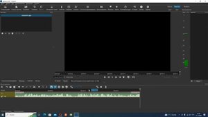 Запись звуковой дорожки в программе Shotcut.
