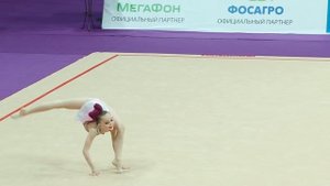 Travkina Uliana. Demonstration performance on Grand Prix 2016/Показательное выступление на Гран-При