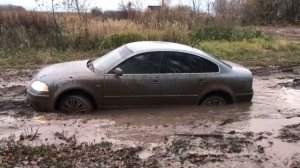 VW Passat 4motion off road mudding