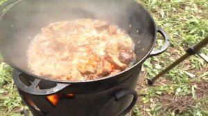 КУЛЕШ КАЗАЦКИЙ на ОЧАГЕ в ЛЕСУ в КАЗАНЕ !