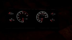 Щиток приборов ВАЗ 2107 на светодиодах с розжигом обзор