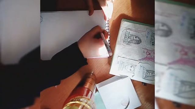 Обзор нового блокнота и ручки фламинго+Урок по рисованию смотреть онлайн