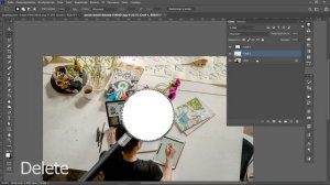 Эффект лупы в фотошоп