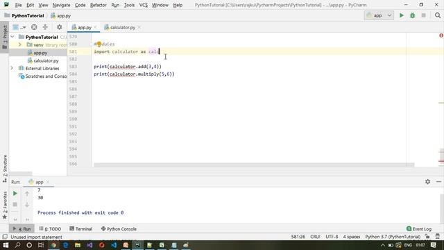 Python Tutorial - Part 28 -  Modules | Python for Beginners | Learn Python