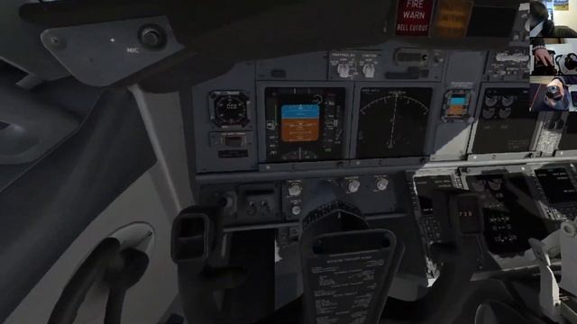 Первый полет на Боинге 737 в X-Plane 11 в VR шлеме. смотреть онлайн