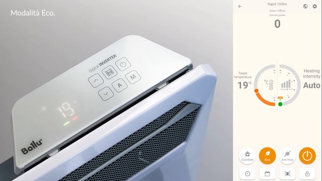 COME COLLEGARE IL TERMOCONVETTORE ALL'APP CLIMATON - Ballu Home смотреть онлайн
