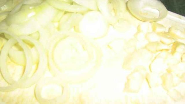 Тушеная картошка с болгарским перцем