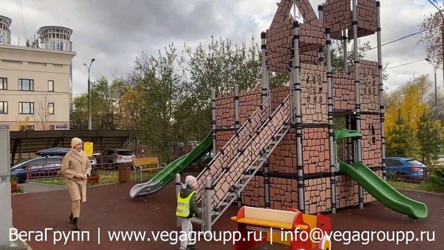 Детский городок "Замок Иф", артикул ДГ022.00.1, от производственной компании ВегаГрупп.