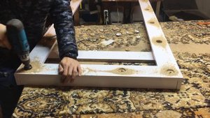 Как сделать напольное гримерное зеркало своими руками