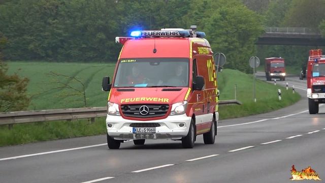 [WALDBRAND bei WEEZE] - Einsatzfahrten der FEUERWEHR | Bereitschaft 1 zur GROßÜBUNG! смотреть онлайн