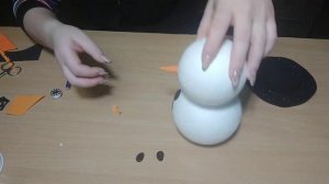 ⛄ снеговик  на новый год своими руками