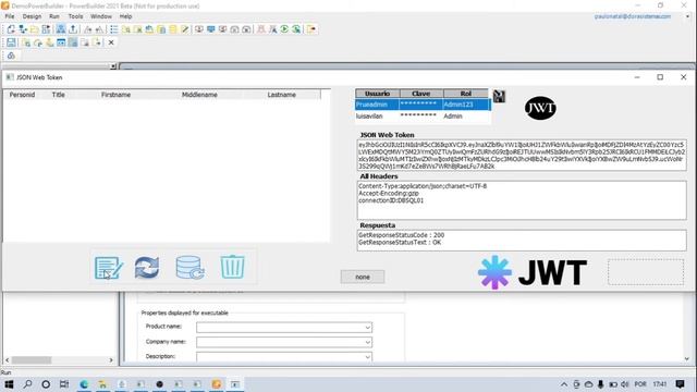 Segurança com JSON Web Token no PowerBuilder смотреть онлайн