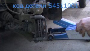замена передних тормозных колодок равон нексия р3