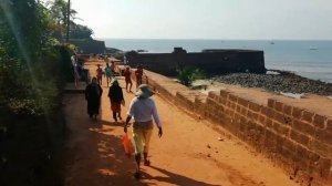 Sinquerim Fort and beach | How is tourist weekend at sinquerim fort