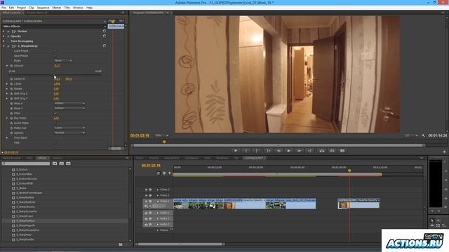 GoPro урок: Как убрать Фишай в Premiere CS6 и After Effects. Советы, квадрокоптеры, экшн-камеры смотреть онлайн