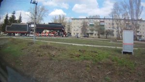 Прибытие поезда №121 Пенза - Москва на станцию Моршанск