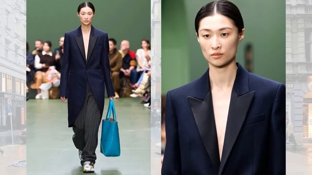 Loewe в Париже Мода Осень 2024 Зима 2025 | Стильная Одежда и аксессуары