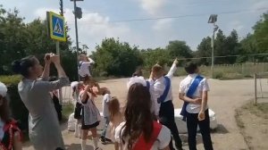 Выпускной/ шары в небо🎈🎈🎈