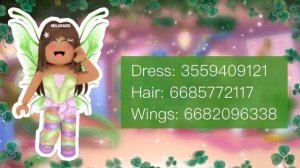 Winx Club Harmonix Outfit codes & links in Roblox ll Mel Gracie